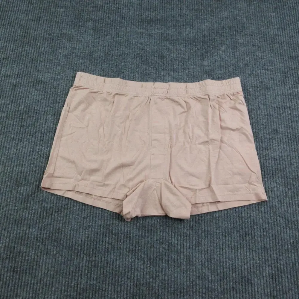KENT Boxer Briefs Mens XL Blush Pink Cotton Tagless Breathable 100% Supima NWT
